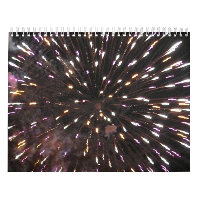 Calendário Fireworks (Capa)