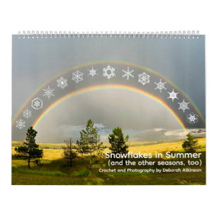 Calendário Flocos de neve no Verão