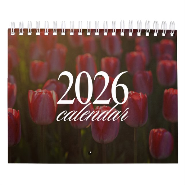 Calendário Flor 2026 (Capa)