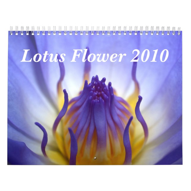 Calendário Flor de Lotus 2010 (Capa)