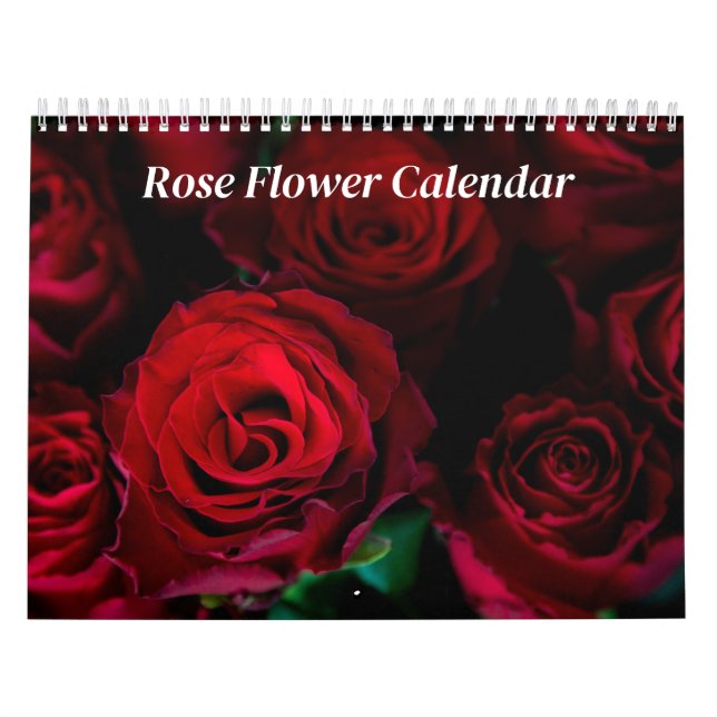 Calendário Flor de Rosa 2026 (Capa)