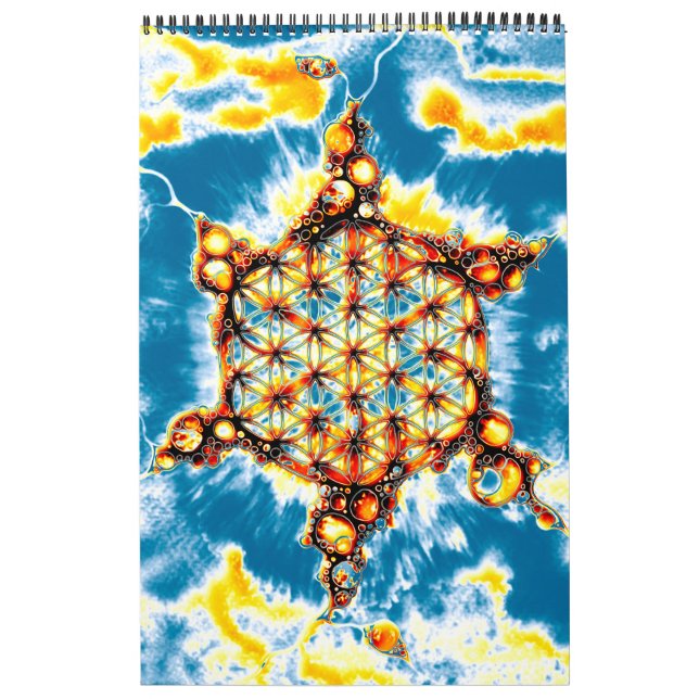 Calendário Flor De Vida - Maneiras Coloridas 5 (Capa)