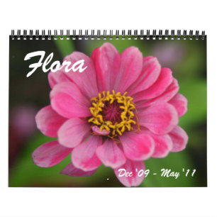 Calendário flora 18 meses