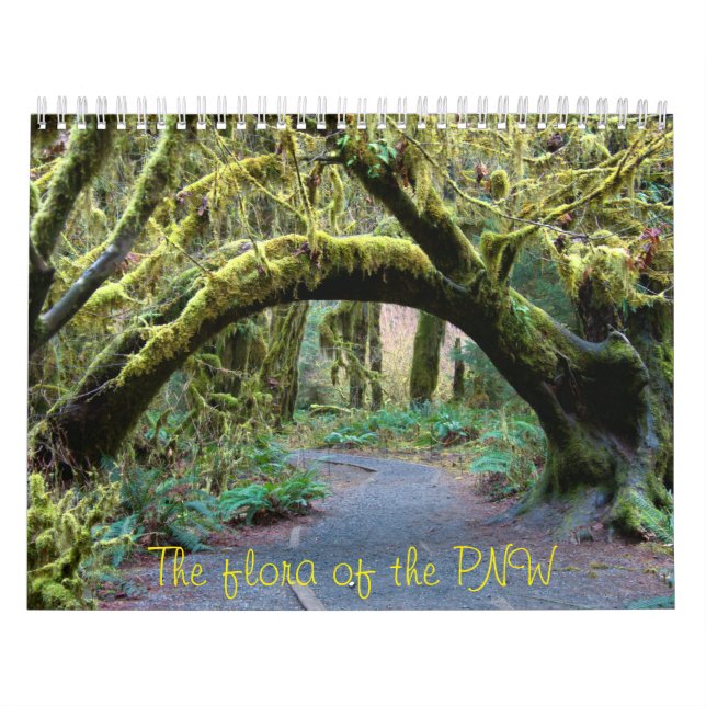 Calendário flora do PNW (Capa)
