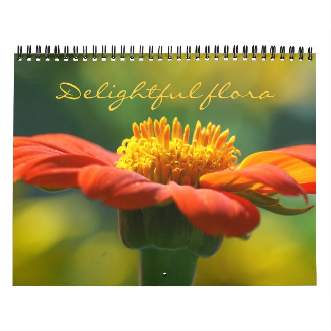 Calendário flora encantadora (Capa)