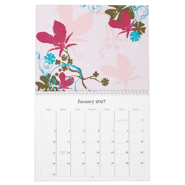 Calendário floral (Jan 2027)