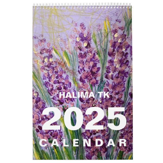 Calendário Floral 2025 (Capa)