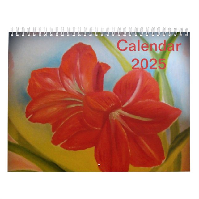 Calendário Floral 2025 (Capa)