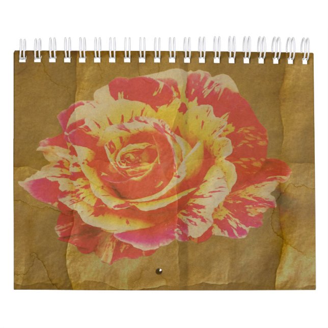 Calendário floral artístico (Capa)