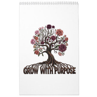Calendário Floral Árvore de Crescer com Propósito