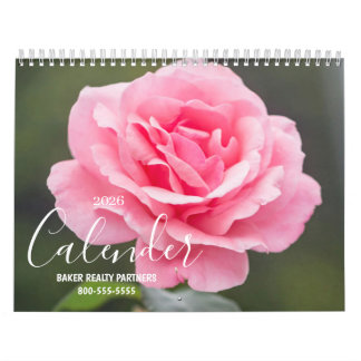 Calendário Floral Beleza em Flor para Todos os Mes