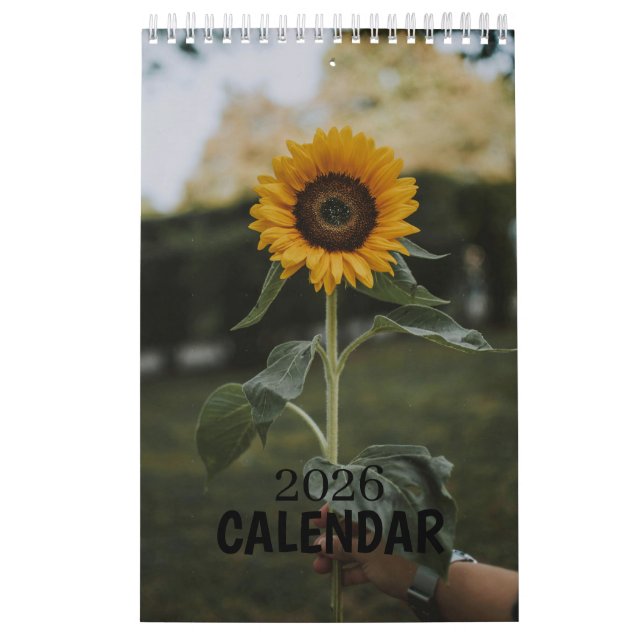 Calendário Floral Botanical Garden Illustrations Calendar (Capa)