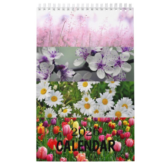 Calendário Floral Botanical Garden Illustrations Calendar (Capa)