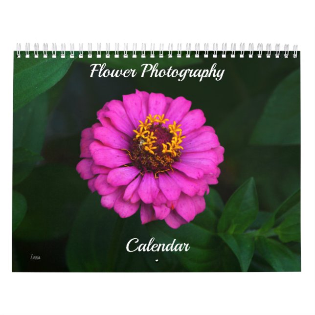 Calendário Floral de Fotografia Flor (Capa)