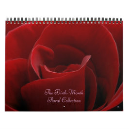Calendário floral de Nascimento-Mês