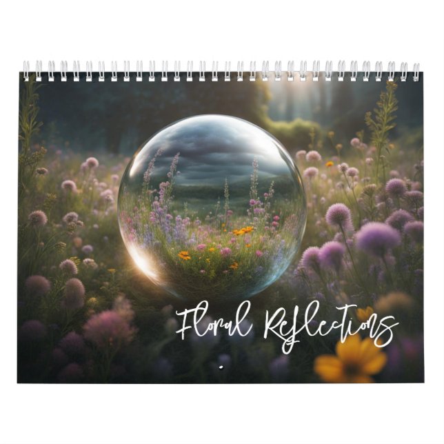 Calendário Floral Reflections Calendar (Capa)