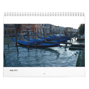 Calendário Florença, Milão e Roma