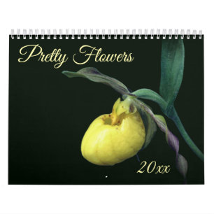 Calendário Flores Bonitas