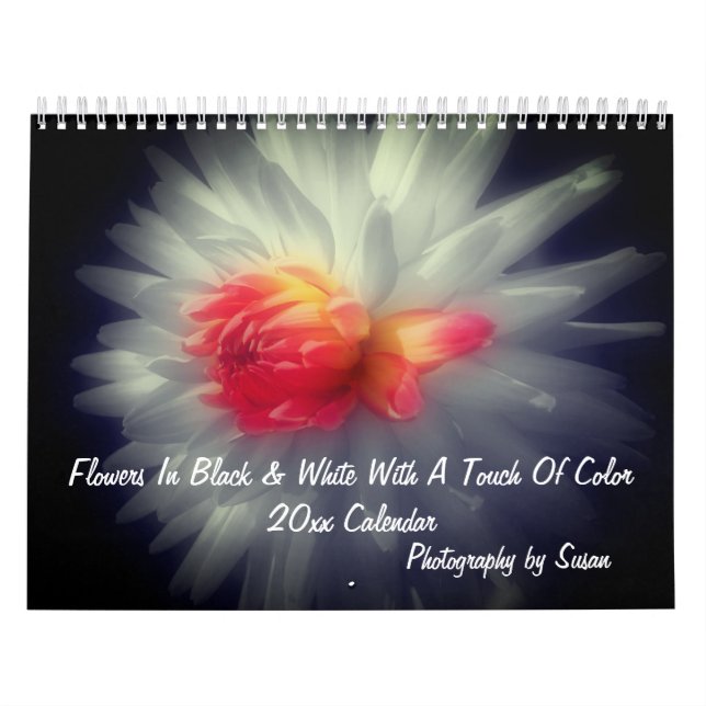 Calendário Flores Com Um Toque De Cor  (Capa)