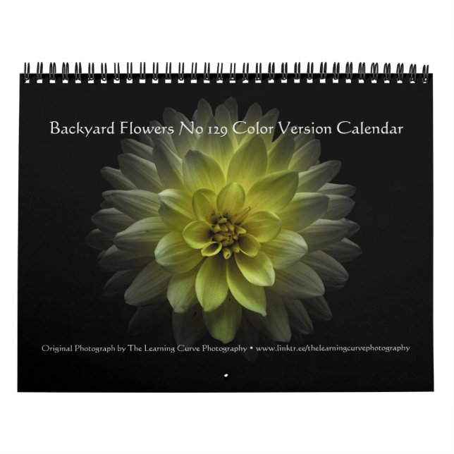 Calendário Flores De Quintal N.O 129 Colorido (Capa)