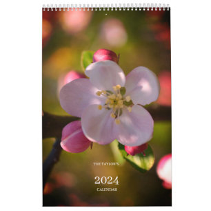 Calendário Flores do Ano - Floral Personalizado