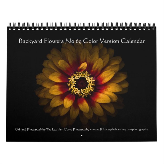 Calendário Flores do Quintal Nº 69 Versão Colorida (Capa)