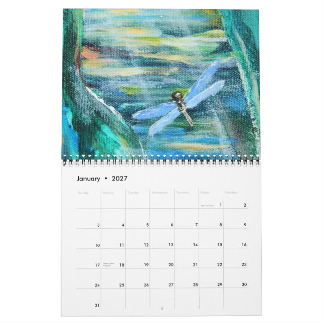 Calendário Floresta da Vida Calender (Jan 2027)