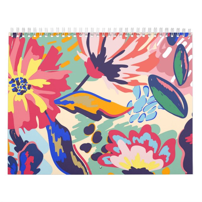 Calendário Floresta e rosas (Capa)