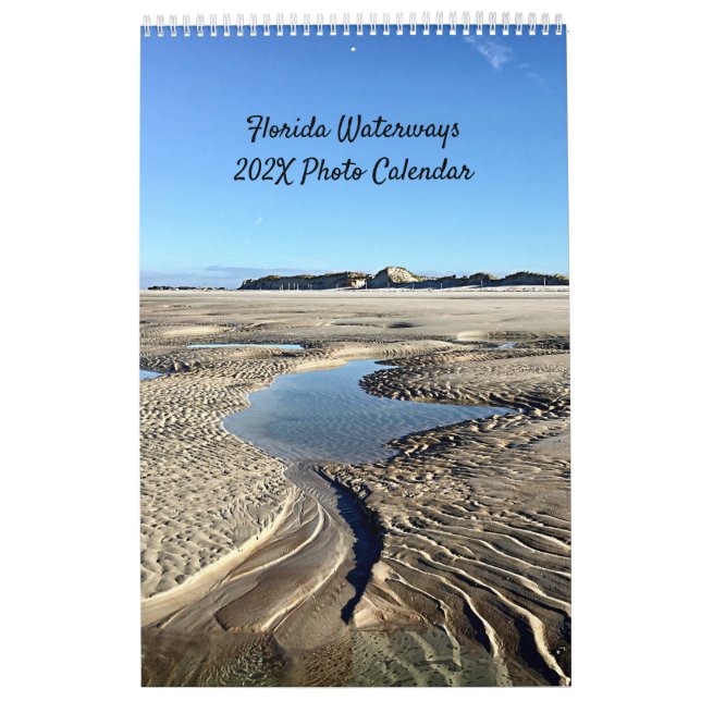 Calendário Flórida Leste: Praias de Água Subterrânea (Capa)