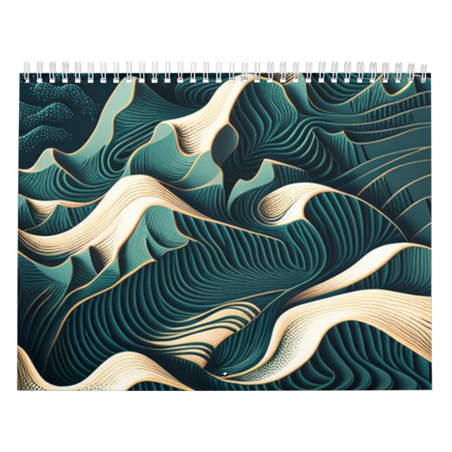 Calendário Flowing Harmony (Capa)