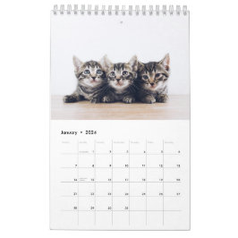 Calendário Fofo Crie sua própria foto de animal de estimação