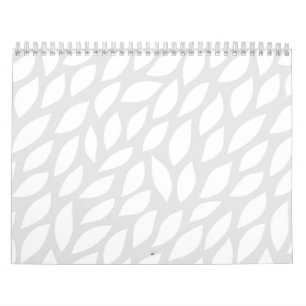 Calendário folha de árvore