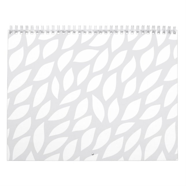 Calendário folha de árvore (Capa)