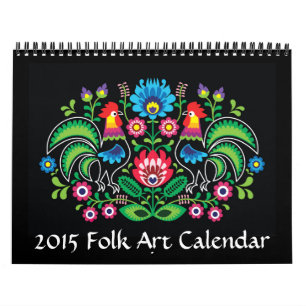 Calendário Folk Art - SRF