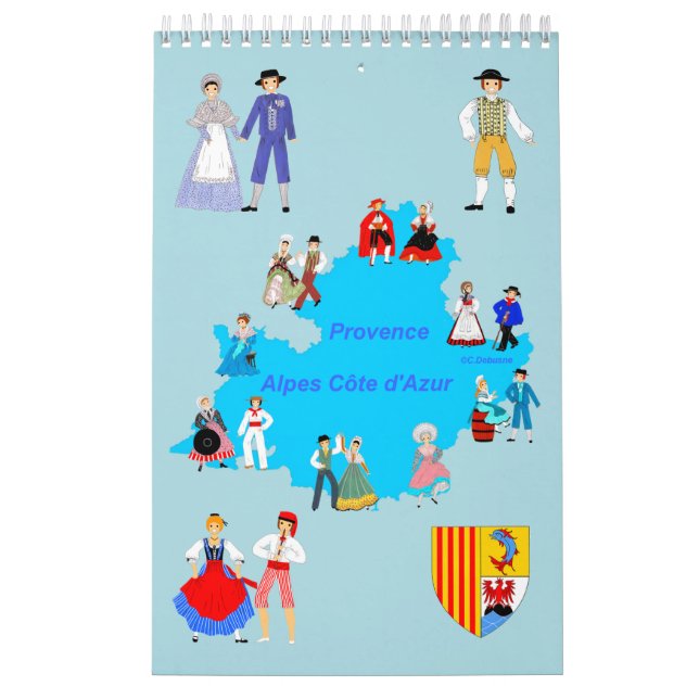 Calendário Folklore de PACA, France (Capa)