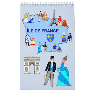 Calendário Folklore d'Île de France