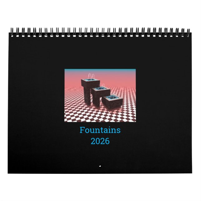 Calendário Fontes 2026 (Capa)