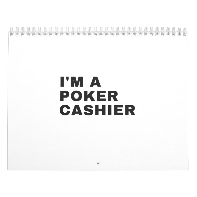 CALENDÁRIO FOR POKER CASHIERS (Capa)