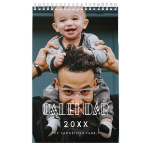 Calendário Foto da Elegant art deco 2022