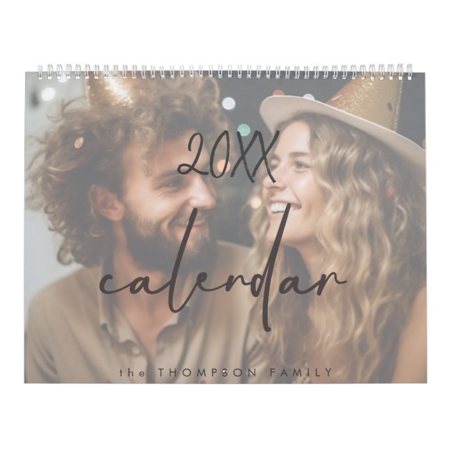 Calendário Foto da família 2025 (Capa)