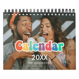 Calendário Foto da família Hippie Fund 2025