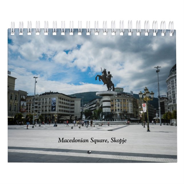 Calendário Foto da Macedônia (Capa)