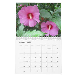 Calendário Foto de Flor bonito