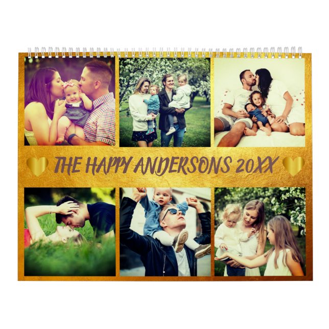 Calendário Foto e texto personalizados (Capa)