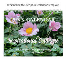 Foto Floral Original & Escritura Bíblica Personali