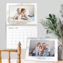Foto Moderna da Família com Efeito de Aquarela 202