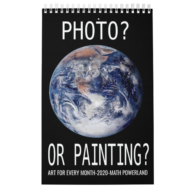 CALENDÁRIO FOTO OU PINTURA (Capa)