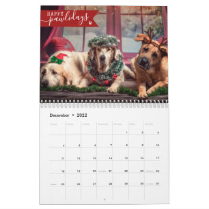 Calendário Foto Personalizada De Cão 2025 Foto 1 Imagem Por M