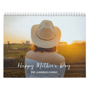 Calendário Foto Personalizada Moderna 2025 Cria Sua Própria F