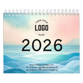 Calendário Foto personalizada moderna Cria seu próprio calend